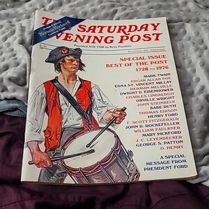 July/August 1976 Vintage The Saturday Evening Post Magazine